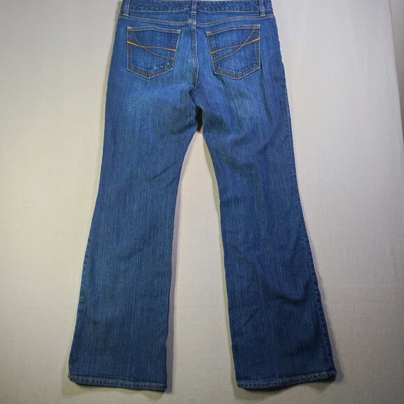 GAP jeans curvy flare women's size 12R ink blue - Picture 3 of 10